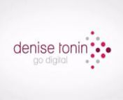 Vinheta desenvolvida para o canal no Youtube da profissional de comunicação e marketing Denise Tonin.