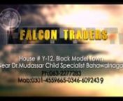 Falcon Traders Tvc LHR from falcon traders