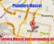 http://www.plumbertotherescue.com.au PlumbersMascot 1800 864 538nPlumber To The Rescuen2/377 Kent Street, Sydney NSW 2000nPh: 1800 864 538nnPlumber To The Rescue have the experienced, professional and trained plumbers. We offer trustworthy technicians, 24/7 rescue service and up front honest pricing in Mascot and surrounding areas.