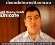 Clean Slate Credit- http://www.cleanslatecredit.com.au - Clean Slate Credit Australia&#39;s #1 specialist expert in helping people with bad credit actually show you how to keep informed and updated with any changes, credit enquiries or future listings that may creep up on your credit rating so you can keep your credit rating clean for the long term and start with a clean slate again.Why not start the Clean Slate Credit Repair Service today and start with a clean slate? Why Clean Slate Credit Sol