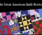 The Great American Quilt Revival is the story of how the craft of quilting became recognized as art and a force in popular culture.nnIn The Great American Quilt Revival, a cast of today’s well known quilters, including the notable Georgia Bonesteel, plus historians and collectors, discuss their art and role in the revolution of modern quilting. Tracking early quilting innovator Marie Webster, on to the influence of Amish and African-American traditions, and finally to the outpouring of quilts
