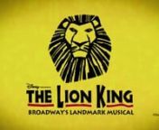 The one and only The Lion King!nnThe most successful Broadway show ever with the most successful spot. nnPost: Trailer Park+ Sweet Sadie