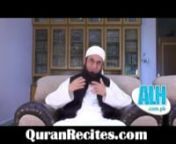 For complete bayan: http://www.quranrecites.com/maulana-tariq-jameel-husband-wife-relationship.php