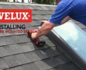 Installation video for VELUX curb mounted skylights