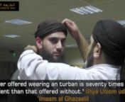 How to tie a Imamah - Turban from pir saqib shami
