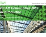 An Introduction to BREEAM Communities 2012 from pineo