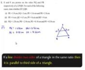 NCERT Solutions for Class 10th Maths Chapter 6 Triangles Exercise 6.2 Question 2 iii