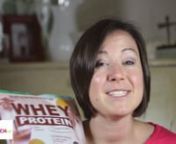 Hey it’s Steph, Bariatric Dietitian on FoodCoach.Me with a weekly wednesday video. I often get asked for recommendations on protein powders, but I must admit I don’t always have a brand I stick with. I usually answer with the nutrition guidelines to focus on - I prefer a whey protein isolate and I prefer it to have a least 15 grams of protein per serving and less than 6 grams of carbohydrates. nThe giant tubs of whey protein at Walmart or Target fit this description, so I really don’t mind