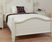 Sweet Dreams Rook Wooden Bednhttp://www.furnitureexpressions.co.uk/beds/rook-woodenbeds.htmlnnProduct Description:nAvailable in pine with a charming winter white finishnExtremely popular bed with its wonderful design and top quality constructionnTraditionally slatted base with extra wide slatsnMatching furniture availablennProduct Dimensions:nDouble212cm (L) x 152cm (W)nKing Size221cm (L) x 167cm (W)nHeadboard145cm (H)