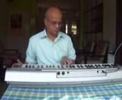 The song is from old Hindi Movie, Beti Bete of 1964. The keyboard and Tabla were played separately at different times in different cities, and then put together. Thanks to Audacity and Vpad video editor.