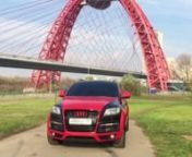 Photoshoot of the Audi Q7 ABT