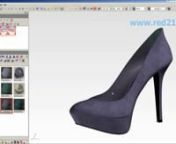How to create a dress lady shoe in icad3D+.nnMore info red21.es and info@red21.es