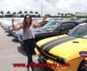 Used Dodge Muscle Cars - http://www.offleaseonly.com/miami-used-dodge.htm- Nations Used Car Destination nnMiss Kimmy from the 99JAMZ Rickey Smiley Show talks American muscleon her car report. Channel your inner VinDiesel with this super charged Dodge Challenger with low miles for &#36;36k! Off Lease Only has thousands of cars below retail with the free car fax on www.offleaseonly.com. Come visit us and say Miss Kimmy sent ya :)nnNations Used Car Destination nAvenger, Challenger, Caliber, Cha
