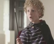 A boy finds an ad for a magic wand that