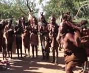 This video is about Namibia Himba Tribe.nThe Himba is the famous tribe of ’red people’ in northern Namibia. Women paint themselves twice a day with red clay mixed with butter. They wear short skirts made of goat skins and long red clay covered plaits of hair ending with tassells.