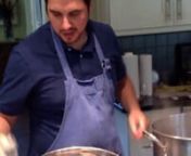 Chef Isreal Alvarez demonstrates the art of cooking octopus-Part 2
