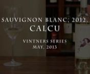 Sauvignon Blanc, 2012. Calcu from calcu