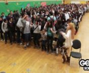 Disney star Bella Thorne stopped by Bethune Middle School in Los Angeles today as part of the Celebrity Victory Tour! The students earned a visit because they raised their attendance during the Fall Attendance Challenge. As you can see, it was non-stop fun!