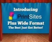 This exciting new large format software, combined with its support of standard format products, is the clear choice for any printer, print broker, designer or re-seller that wants to allow its customers to buy print from the web.