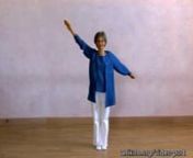 This is one of twelve exercises described in the scientific case report Eurythmy Therapy in Anxiety (Schwab et al 2011).nnBrief Description of Exercise:nSpeak the sound l. The I gesture, as above in IAÅ, is repeated many times raying out from the center in all directions; similarly the legs and feet are stretched, thennall the arm gestures are repeated: finally