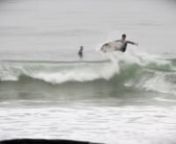 This winter luis eyre went to california with his family to get back into surfing after his ankle injury,