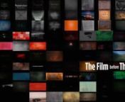 If you’ve ever seen a movie, you’ve seen opening titles of some kind. Opening credits have existed pretty much since the beginning of moving pictures, and they are as varied as the films themselves.n n“THE FILM before THE FILM” is a short documentary that traces the evolution of title design through the history of film.n nThis short film was a research project at the BTK (Berliner Technische Kunsthochschule) that takes a look at pioneers like Saul Bass, Maurice Binder and Kyle Cooper by