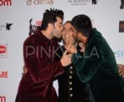 It was raining stars at the red carpet for the Filmfare awards pre-party which was held last night in Mumbai! From Ranveer Singh to Anushka Sharma to Karan Johar to Kabir Khan, many well known names and faces from B-Town made sure to attend the celebrations kickstarting the Filmfare awards which are to be held on 15th January 2016.nRanveer Singh was his usual jovial self on the red carpet and was seen having a gala time with the other attendees including Sushant Singh Rajput and Manish Paul. In