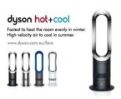 Now you don’t have to choose between a fan and a heater, with the Black Dyson Hot + Cool Fan Heater doing both for you. The Dyson Fan Heater offers an energy efficient design, is easy to clean, and gives you precise temperature control and airflow power.