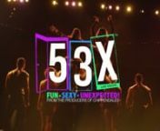 53X by Chippendales is the perfect cocktail of sexy fun and the unexpected.  Mixing everything younnlove about Las Vegas, the provocative cast of men and women dance, tease and please stimulating all nnyour senses. With a dash of audience interaction and a splash of comedy from world famous nnhost Shangela of Rupaul&#39;s Drag Race, 53X will leave you turn’t up