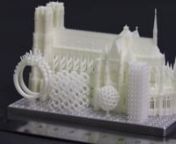 We are printing beautiful 3D models, including the Reims Cathedral, with the prototype #4 of the Octave Light R1 Top-down DLP Stereolithography (SLA) 3D Printer. Then, we put the printed objects under a microscope, for you the see their glorious details. nnIf you are a jewelry maker, you can 3D Print your casting patterns. nIf you are an engineer or an industrial designer, you can print your CAD drawings into functional prototypes with the Octave Light R1. nIf you are a 3D artist, you can turn y