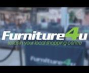 Furniture4u are an online sofa retailer bringing our sofas direct to local shopping centres throughout the UK. Visiting close to 100 centres throughout the country, we are sure to be in your local shopping centre soon. nnUnlike all other online sofa retailers, we enable our customers to view our sofas in person and purchase them directly from their local shopping centre. This ensures that each customer that purchases a sofa from Furniture4U can be both happy with both the product and the price.n