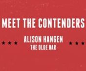 Meet Alison Hangen of The Olde Bar in Philadelphia, the reigning champ and one of the four contenders in the 4th Annual Bourbon Battle taking place at The Trestle Inn on Wednesday, March 23, 2016. Come sip and cast your vote for Alison or the other competitors including Mathias Bable of Charlie was a sinner., Christina Rando of BRICK AND MORTAR and Scott Schultheis of The Trestle Inn as they do battle with their best Woodford Reserve Bourbon cocktail.nnPurchase tickets at http://www.bourbonbattl