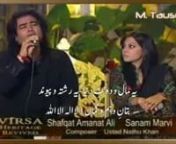 Kalam e Iqbal sung by Shafqat Amanat Ali.