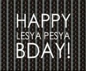 Absolutely perfect Lesya Pesya! We love you!