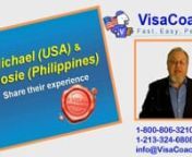 https://www.visacoach.com/manila-visa-interview-video/nHere is the story of what a gal undergoing her fiance visa interview at the US embassy in Manila encounters.My client&#39;s Josie from the Philippines and her fiance Michael were kind enough to share moment by moment what happened to her. I am sure what she experienced is typicalnnTo Schedule your Free Case Evaluation with the Visa Coachnvisit https://www.visacoach.com/schedulenor Call - 1-800-806-3210 ext 702 or 1-213-341-0808 ext 702nFiancee