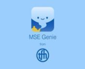 Explanation and demonstration of MSE Genie, an app from TFH Special Needs Toys that allows their bubble columns, colour washes, tails and other sensory room equipment to be controlled using an iPad