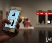 Whether you’re at the museum or planning your next visit, the LACMA app makes it easy to find what you’re looking for. The new app provides an entirely redesigned interface and access to more than 85,000 works of art spanning more than two millennia. The searchable calendar and mobile-optimized map makes it easier than ever to find events, great works of art, and other amenities on campus.nnThe LACMA App is available through iTunes or Google Play—justsearch “LACMA.”nnThe LACMA app