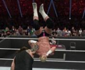 A copy of WWE 2K15 with a real metal folding chair.