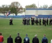 In this video, Ryan is the 3rd Platoon Commander.3rd Platoon is located to the right of the Color Guard. You can see him really well when the platoon turns the corner.He is walking alone and does the salute to the VIP&#39;s as he walks by.Keep in mind, most of the students are freshmen and sophomores, they&#39;re still learning.