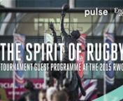 See how The Pulse Group delivered a world-class tournament guest programme for 8000+ VIP guests across all 48 matches at the 2015 Rugby World Cup.nnClient: Pulse GroupnCamera &amp; Edit: Robb Ellender