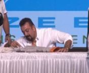 Sanjay Dutt Shows How to make a Paper Bag Which He Learnt in Jail from dutt