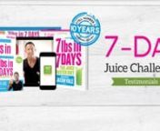 Have you done Jason Vale&#39;s 7lbs in 7days Juice Diet? These people have.