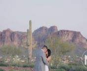 This wedding day ranks as one of our most favourites so far! Christina and Chris invited us all the the way to Mesa, Arizona to capture their intimate and very authentic wedding day at The Paseo Venue. Surrounded by cacti, rocky outcrops and amazing people their day was one of pure bliss and celebration. The flowers were crafted by Flowers by Jodi and the décor by Lace &amp; Barn. Lidia Huynth from Bridal 4 the win took care of Christina&#39;s make-up and hair. Christina&#39;s dad&#39;s heart stirring reac