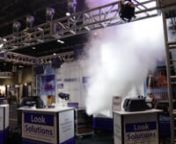 The most powerful standard-production fog machine made. This machine puts out so much fog it needs to be seen to be believed. Reliable fail-safe German engineering. Uses our special Quick-Fog, Regular-Fog, or Slow-Fog fluids. Actors Equity approved, this machine is used on several Broadway shows.nThe Orka is a 9000 Watt, 230Volt high performance fog machine. Heat-up time is approximately 15 minutes. Pump can be adjusted in increments of 1%. Built-in timer and DMX. Continuous output when pump set