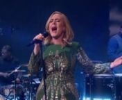 Adele Live in London from adele live