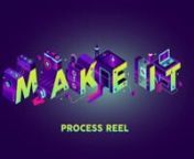 Adobe approached us to create the opening titles for their annual creative conference, Make It, which took place at Carriageworks in Sydney on May 5, 2016. The titles were played to a full house with 1400 people in attendance.nnThe main imagery for the event was created as an isometric illustration by Shaivalini Kumar, an artist from New Dehli, India.nnWe rebuilt all the elements in 3D, then rendered the scene using global illumination, a process that simulates light bouncing and colour bleeding