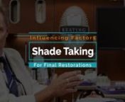 Dr. Hornbrook Takes the finals shades moving from provisionals to empress veneers on seating day.See the tech specs for the shade on the final prep and watch the details on putting together the final restorations with empress veneers.nnFor more info Empress: https://keatingdentalarts.com/services/ips-empressnnToday we’re talking about factors that influence the final shade in a dental restoration, primarily veneers (e.Max or Empress). Robin has been in provisionals for two weeks, and tod