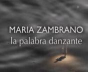 Karlik danza teatro con motivo del 30 aniversario del fallecimiento de la filósofa española María Zambrano, reestrena la obra