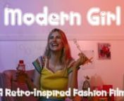 Modern Girl. A retro-inspired fashion.nnThis video has been a vision of mine for sometime now and I could not have done it without my talented, hardworking, and wonderful friends. I hope you all enjoy.nnMUSIC:nhttps://soundcloud.com/antisprod/la-madrague-antis-remixnnMODERN GIRLnDirected, Edited, &amp; Styled by Scarlett TurnernnCinematographer - Jackie Dominhttps://vimeo.com/user28902812nnProduction Design - Bryce Neville &amp; Scarlett Turnernhttps://vimeo.com/brycenevillennGaffer - Nicole Doi