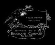 3. A DASH THROUGH THE CLOUDS – American Biographnn(June 24, 1912) ½ reel. Author: Dell Henderson. Cast: Mabel Normand (Josephine), Fred Mace (Chubby), Philip Parmalee (Slim the Aviator), Sylvia Ashton (Carmelita), Jack Pickford (Boy Who Carries Message), Eddie Dillon (Carmelita’s Objecting Relative), Kate Bruce, William J. Butler, Harry Hyde, Charles Gorman, J. Jiquel Lanoe, Alfred Paget (Other Mexican Townspeople). Mabel takes up flying, and comes to the aid of her gum salesman beau from t